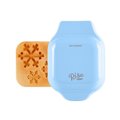 Rise By Dash 1 waffle Blue Plastic Waffle Maker RMWS001GBSD06